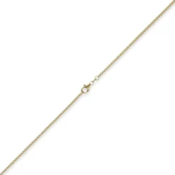 1,5mm Venezianerkette 585 Gold Gelbgold Kette Collier Halskette rund 55cm