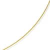 1,5mm Venezianerkette 585 Gold Gelbgold Kette Collier Halskette rund 42cm