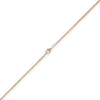 1,5mm Venezianerkette 585 Gold Rotgold Kette Collier Halskette rund 60cm