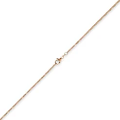 1,5mm Venezianerkette 585 Gold Rotgold Kette Collier Halskette rund 60cm