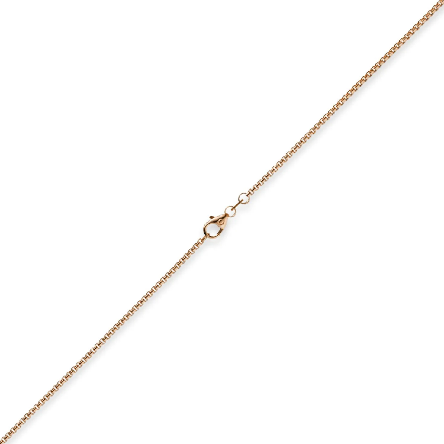 1,5mm Venezianerkette 585 Gold Rotgold Kette Collier Halskette rund 42cm