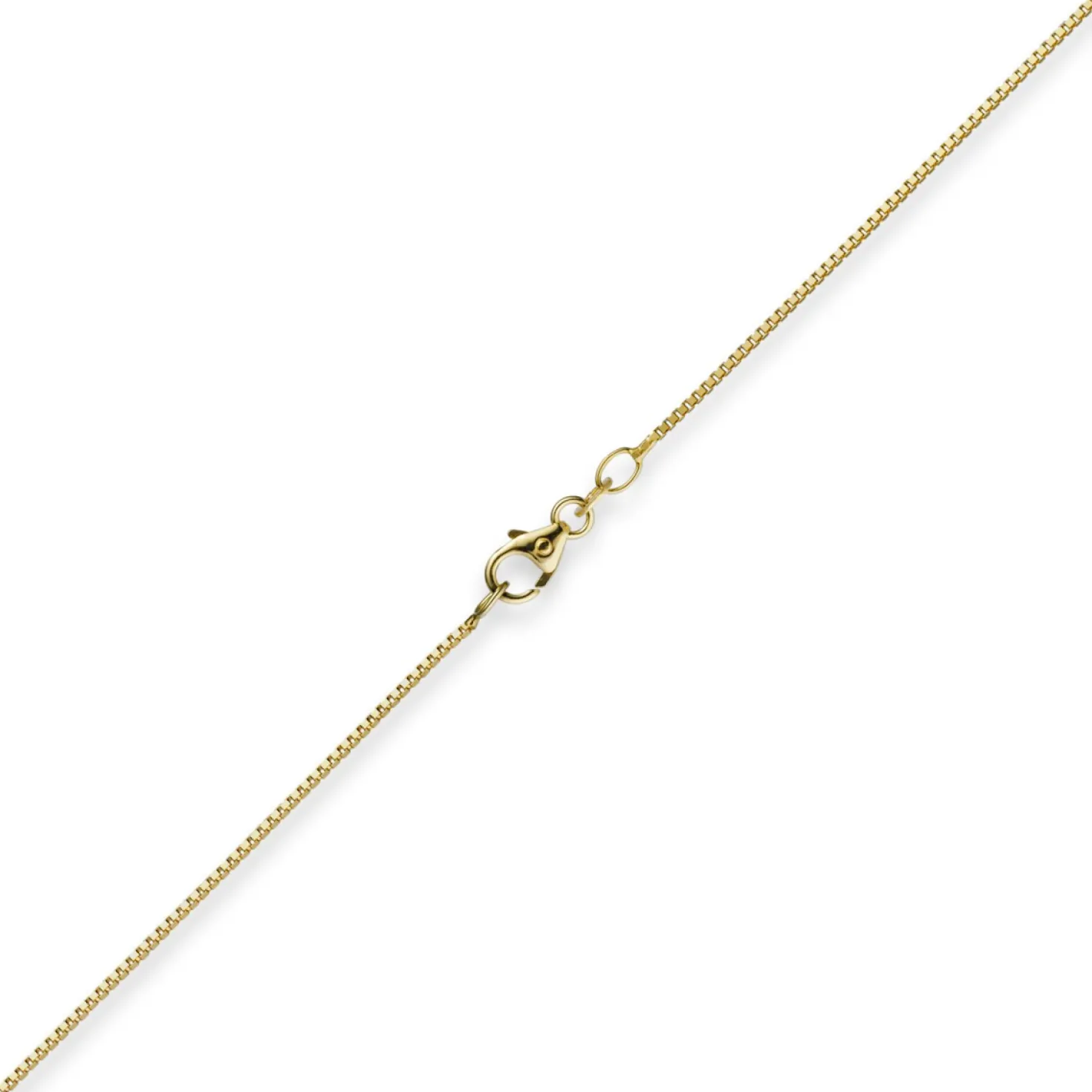 0,9mm Venezianerkette Kette Collier aus 585 Gold Gelbgold, 50cm, Damen