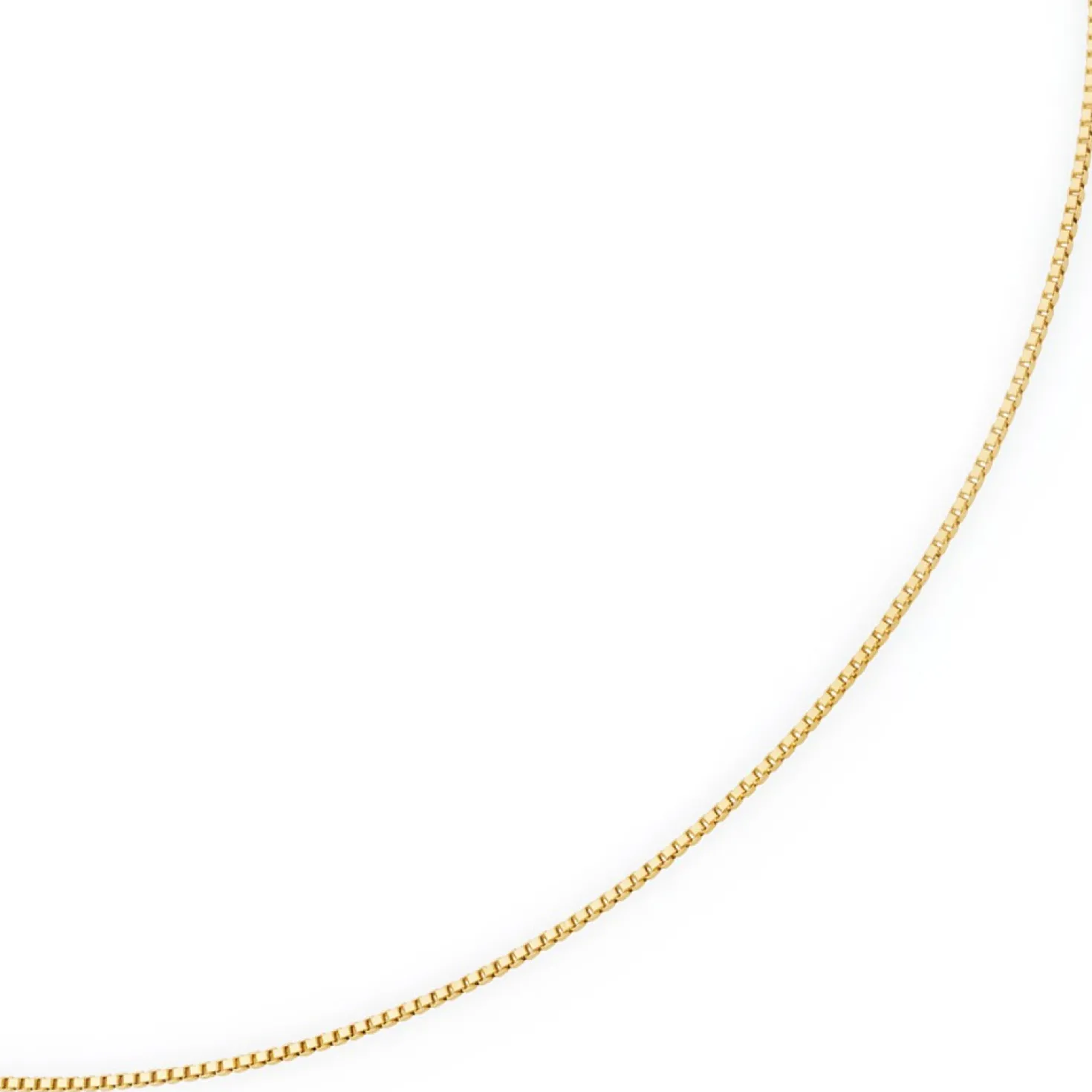 0,9mm Venezianerkette Kette Collier aus 585 Gold Gelbgold, 60cm, Damen
