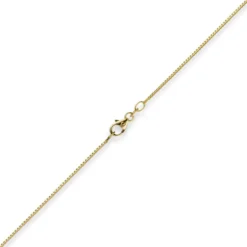 0,9mm Venezianerkette Kette Collier aus 585 Gold Gelbgold, 60cm, Damen