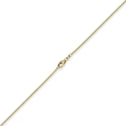 1,1mm Venezianerkette Kette Collier aus 585 Gold Gelbgold, 50cm, Unisex
