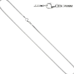 1,8mm Venezianerkette Kette Collier, 925 Silber, Silberkette, 50 cm