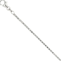 2,0mm Venezianerkette Kette Collier, 925 Silber, Silberkette, 70 cm