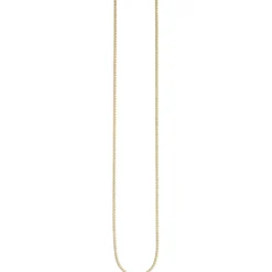 1,3mm Venezianerkette Kette Collier Halskette aus 925 Silber vergoldet 50cm