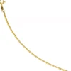 1,5mm Venezianerkette Kette, 585 Gold Gelbgold, Goldkette, 42 cm