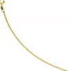 1,5mm Venezianerkette Kette, 585 Gold Gelbgold, Goldkette, 45 cm
