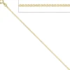 1,5mm Venezianerkette Kette, 333 Gold Gelbgold, Goldkette, 45 cm