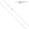 0,9mm Venezianerkette Kette Halskette Collier 585 Gold Weißgold 38cm