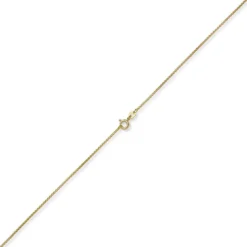1,2mm Venezianer-Kette rund aus 750 Gold Gelbgold Kette Collier Halsschmuck 50cm