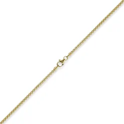 2mm Venezianerkette rund 585 Gold Gelbgold Kette Collier Halskette 42cm