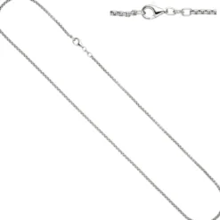 1,6mm Venezianerkette Silberkette Kette Collier, 925 Silber, oval, 50cm