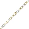 8mm Weit-Anker-Kette Phantasie Halskette Collier 585 Gold Gelbgold Weißgold 45cm