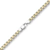 6mm Wende-Phantasie-Armband 585 Gold gelb/weiß bicolor 21cm beidseitig tragbar