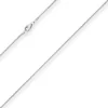 1,3mm Zopfkette Goldkette Collier Halskette aus 375 Gold Weißgold 42cm