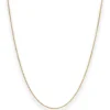 1,3mm Zopfkette Goldkette Collier Halskette aus 333 Gold Gelbgold 50cm