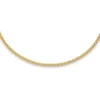 3mm Zopfkette Kette Collier aus 750 Gold Gelbgold Goldkette 45cm Unisex