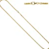 1,9mm Zopfkette Kette Collier Halskette 585 Gelbgold Weißgold Gold 45cm