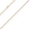 2,1mm Zwillingspanzerkette Collier Halskette aus 585 Gold Gelbgold 60cm