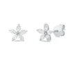 Ohrstecker aus 750 Gold Weißgold 12 Diamanten 0,69ct 8,2x9mm