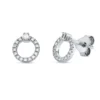 Ohrstecker aus 750 Gold Weißgold 32 Diamanten 0,11ct TW-SI