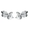 Ohrstecker aus 750 Weißgold 8 Diamanten Navette-Schliff 0,49ct TW-VSI 6,3x6,3mm
