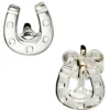 Ohrstecker Hufeisen für Kinder, Stecker Ohrschmuck, 925 Echt Silber