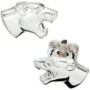 Ohrstecker Stecker Ohrschmuck Großkatze Raubkatze 925 Silber Herren
