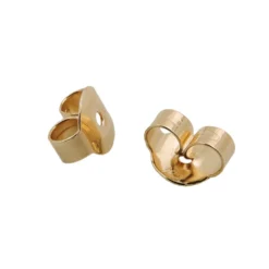 Pousetten Goldschließe Gegenstecker Ersatz-Verschluss Schließe 375 Gold Gelbgold
