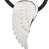 Schmuck Anhänger 14,6x28,2mm Flügel aus 925 Silber teilmattiert Halsschmuck