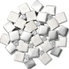Schmuck Anhänger 35,6x32,5mm mit 11 Zirkonia 925 Echt Silber teilmattiert