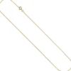 Schmuck-Set aus 333 Gold Gelbgold Granat-Herzen Ohrstecker Anhänger Kette 45cm