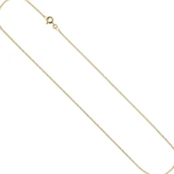 Schmuck-Set aus 333 Gold Gelbgold Granat-Herzen Ohrstecker Anhänger Kette 45cm