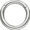 Segmentring aus Edelstahl mit Klick-System Scharnier Ringstärke 1,2mm