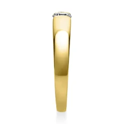 Solitär Ring Damenring aus 585 Gold Gelbgold mit Diamant Brillant 0,25 Ct.