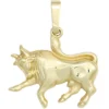 Sternzeichen Anhänger 17,2x15,9mm Stier 333 Gold Gelbgold Einhänger Damen