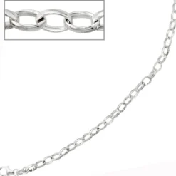 Weit-Anker-Armband Armkette aus 925 Silber Sterlingsilber Armschmuck 21cm