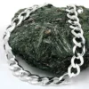 Weitpanzer Armschmuck Armband Armkette aus 925 Silber L: 21cm